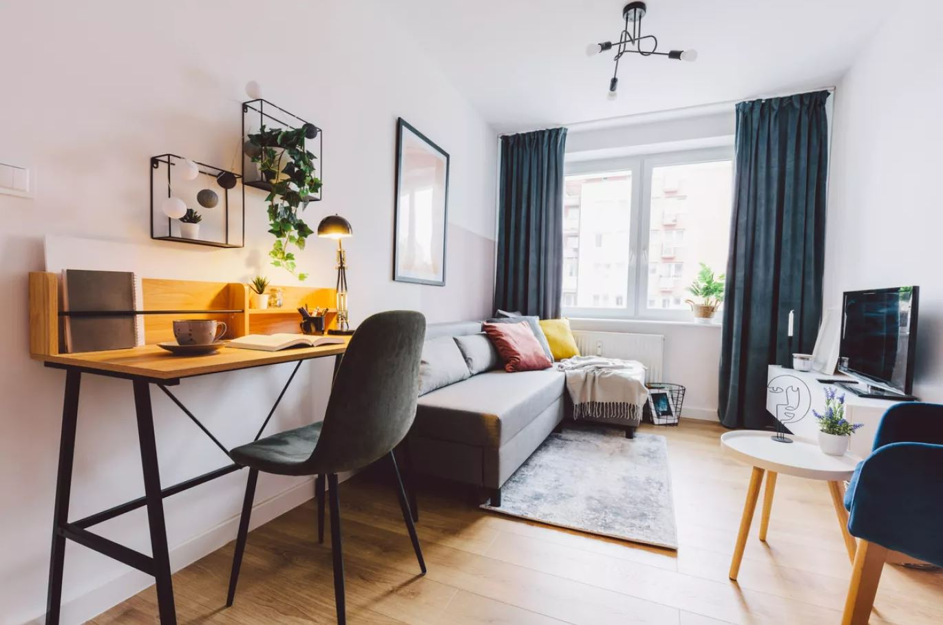exemple d’aménagement optimisé d’un petit studio
