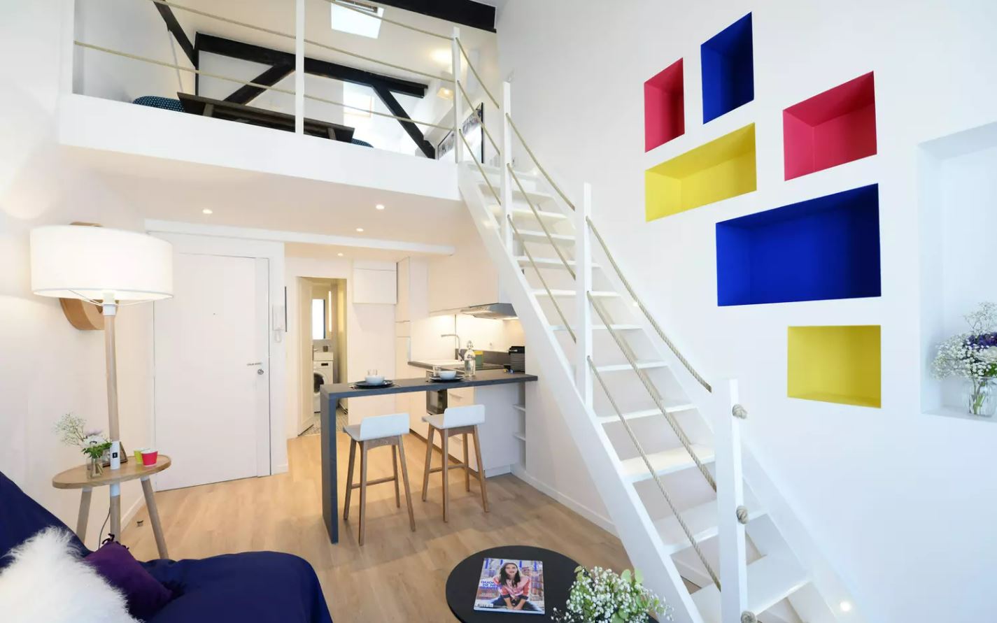 duplex avec escalier