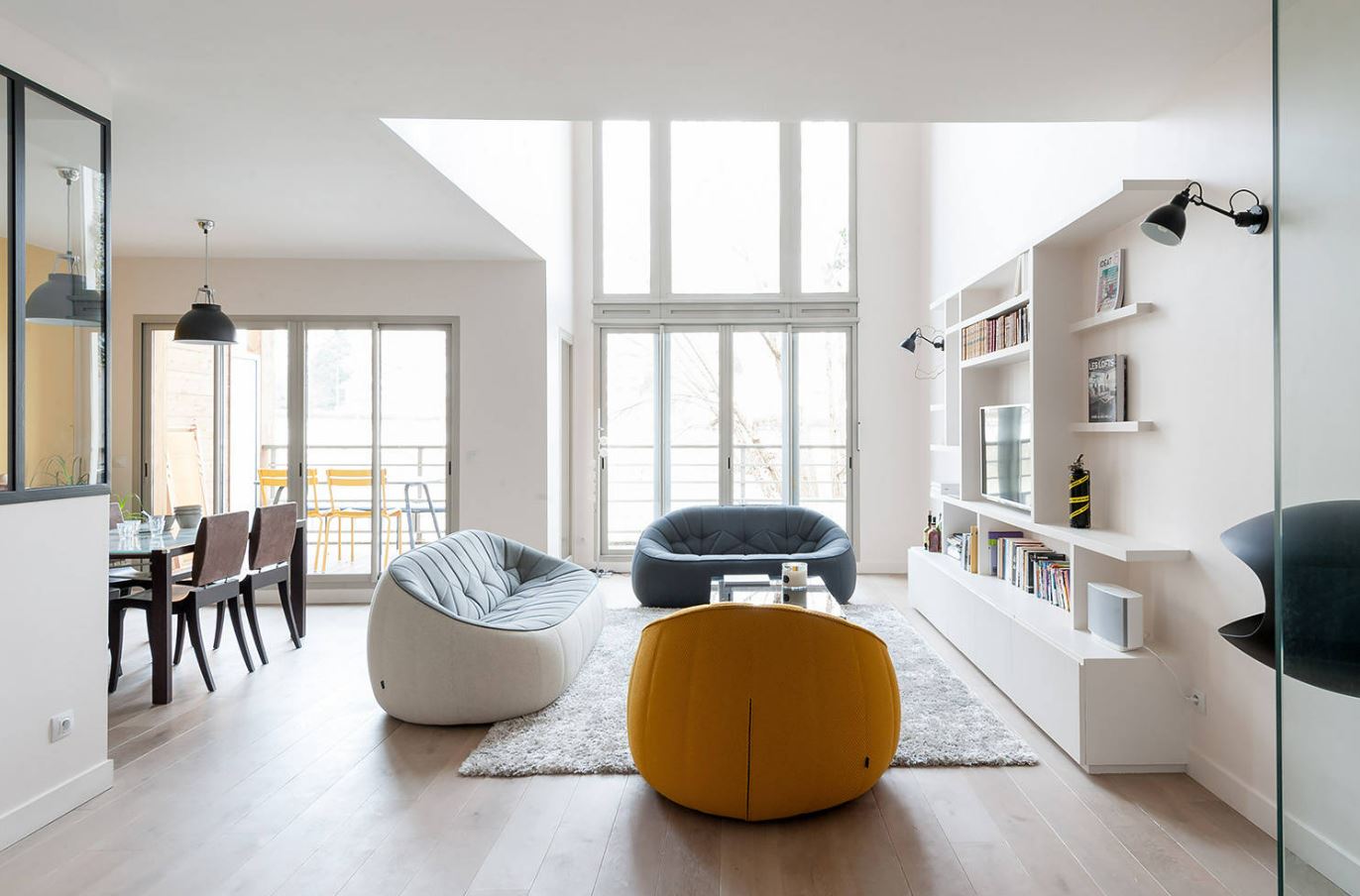 triplex avec baie vitre